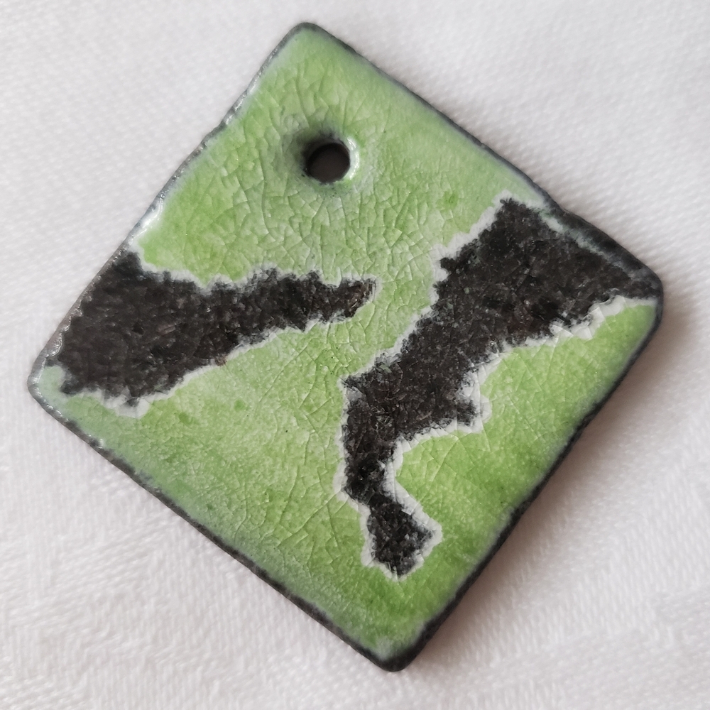 Stone & Ceramic Pendant